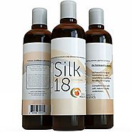 Silk18 Natural Conditioner By Maple Holistics - Sulfate Free Treatment for Dry and Damaged Hair - 18 Silk Amino Acids...