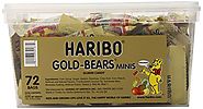 Haribo Gold-Bears Minis, 72-Count, 1 Pound 9.4 Ounce