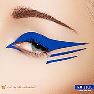 Blue Liquid Eyeliner - Waterproof Matte Liquid Eyeliner - Recode Studios