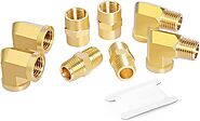 Website at https://snehmetals.com/how-to-use-brass-fittings-properly-with-lead-flange-adapters/