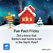 Santa's home is not in the North Pole!
