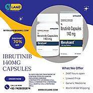 Purchase Ibrutinib capsules 140mg UK | RxLane