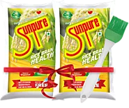 Sunpure RiceBran Pack of 2 with Oil Brush Free
