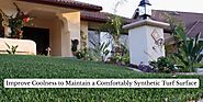 Improve Coolness to Maintain a Comfortably Synthetic Turf Surface