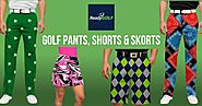 MEN'S & WOMEN'S GOLF PANTS, SHORTS & SKORTS