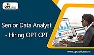 Senior Data Analyst- Hiring OPT CPT