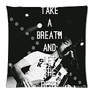 Jack Barakat from the band All Time Low SKCASE Pillow Cases 18x18 inch Cushion Case (Two sides)