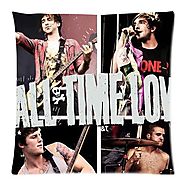Jack Barakat from the band All Time Low SKCASE Pillow Cases 18x18 inch Cushion Case (Two sides)