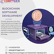 Blockchain Software Development Company by comfygen1312 | Design | 2D | CGSociety