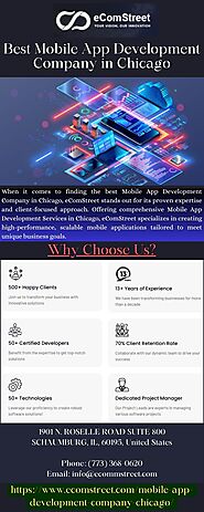 Best Mobile App Development Company in Chicago