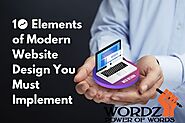 10 Elements Of Modern Web Design You Must Implement