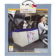 Color Splash Booster Seat Designed For Dogs Up To 20lbs
