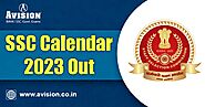 SSC Calendar 2023 Out - Exam Dates For All SSC Exams