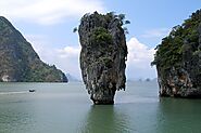 Visiting James Bond Island