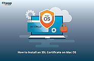 How to Install an SSL Certificate on MacOS server?