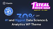 📊 Xamin March 1st Steal Week Sale 2024: 30% Off Data Science WordPress Theme! 🎉 | Iqonic Design