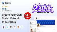 March 2nd Steal Week Sale 2024 Live: Grab 30% Off SocialV Theme & Flutter App! 🚀🎉 | Iqonic Design