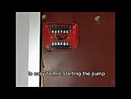 Fire hydrant button wiring and improvement of fire bump starting control