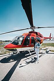 Try out a helicopter ride
