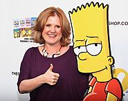 Bart is voiced by a woman named Nancy Cartwright.