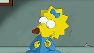 Creator Matt Groening is the source of Maggie's ever present pacifier sucking.