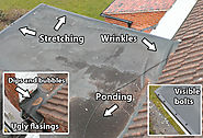 Tips and safety measures on repairing a leaking rubber roof