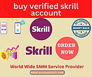 buy verified Skrill account-100% verified Skrill account