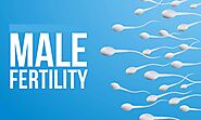 What is male infertility and what are some of the causes of it?