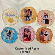 Brilliant Resin Coasters and Resin Frames in India