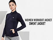 Women Workout Jackets Sweat Jackets