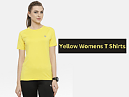 Yellow Womens T-Shirts