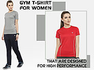 Gym T-Shirt For Women That Are Designed For High Performance