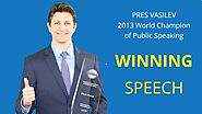 Pres Vasilev | World Champion of Public Speaking (2013)