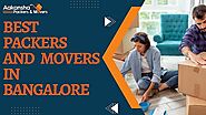 Are You Looking For the Packers and Movers In Bangalore?