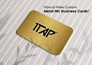 Buy Metal Business Card Online, 1 Tap Cards