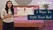 Modern bed styling | Bedding ideas | How to Make your bed | Style Your Bed | Wakefit