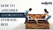 How to assemble Andromeda bed furniture at home | furniture fitting | Wakefit