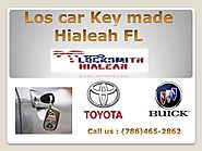 Lost Car key made Hialeah FL