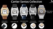 Buy handmade custom leather watch bands for Cartier watches - Drwatchstrap