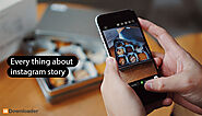 Every thing about instagram story - blog | hidownloader