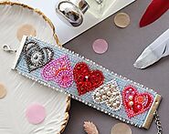 View DIY Beaded Bracelet Kit by BeadEmbroderyDIY on Etsy