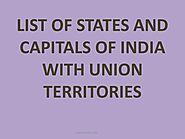 States and Capitals of India: 28 States of India 2022