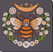 DIY Bead Embroidery Kit Bee