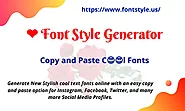 ❤️ Font Style Generator ~ Copy and Paste C😍😍l Fonts