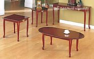 CHERRY COFFEE/END TABLE SET