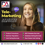 Telemarketing 24/7 Services by Dazonn Assist