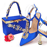 MAKE A STATEMENT WITH MATCHING SHOES AND BAG SET FOR WEDDING'S DAY – For Women USA