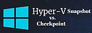 VMware uses Snapshots; Hyper-V uses checkpoints