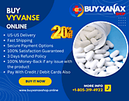 Buy Vyvanse Online via fedex with free shipping in California