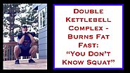 Kettlebell Workouts - Double Kettlebell Front Squat